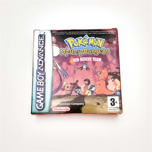 Pokemon Mystery Dungeon - Red Rescue Team  - Gameboy Advance - (I æske, mangler pap) (A Grade) (Genbrug) A2.jpg